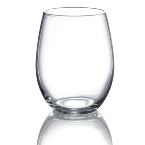 Luminarc Perfection Stem less Wine Glass (Set of 12)